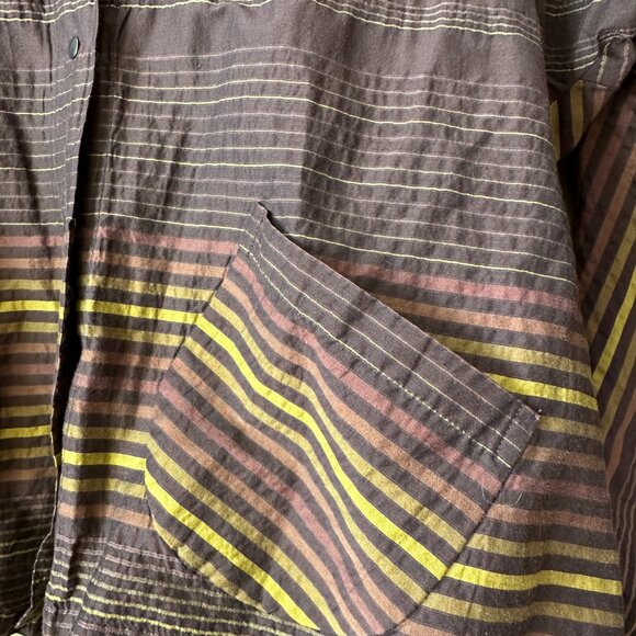 Babette Loose Fit Light Jacket with interesting stitching - Picture 2 of 6